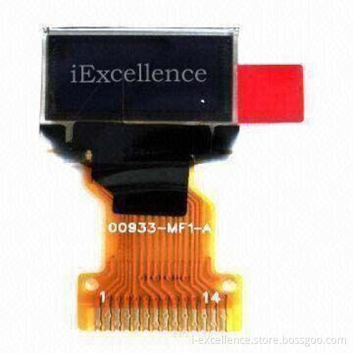 0.49-inch OLED Display Module with 64 x 32 Dot Matrix, White Display Color and I²C Interface
